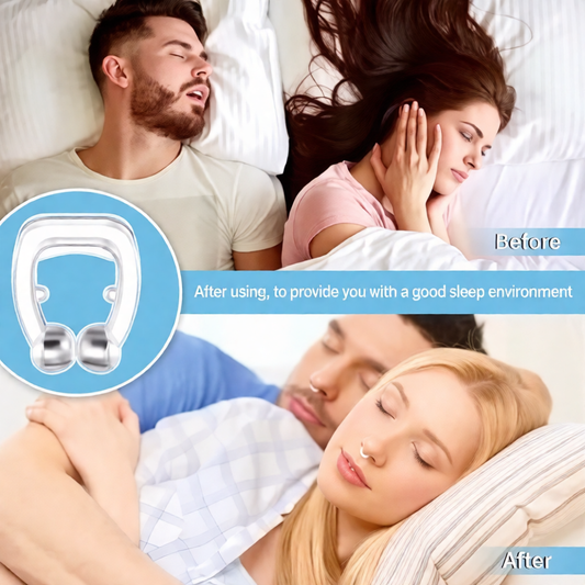 Comfort-Fit Nasal Dilator for Snoring Relief - Anti-Snore Clip & Breathing Solution