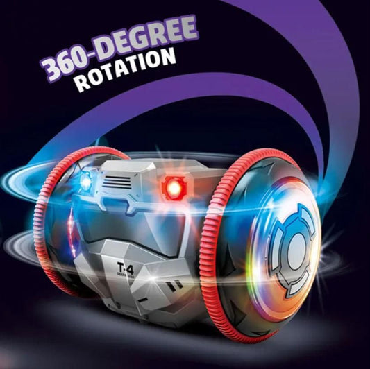 Ultimate RoboMax 360° Spinning & Balancing Action Toy Car