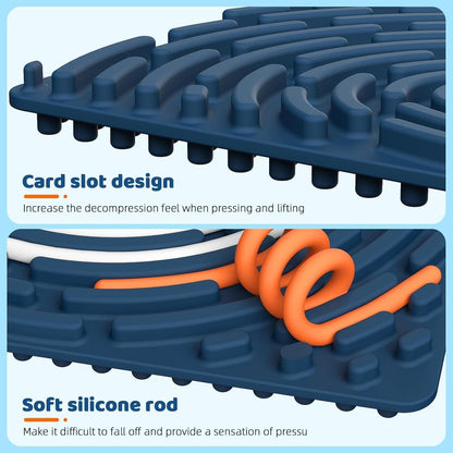 Busy Board Mat: Double-Sided Tactile Toy for Fine Motor Development & Calming
