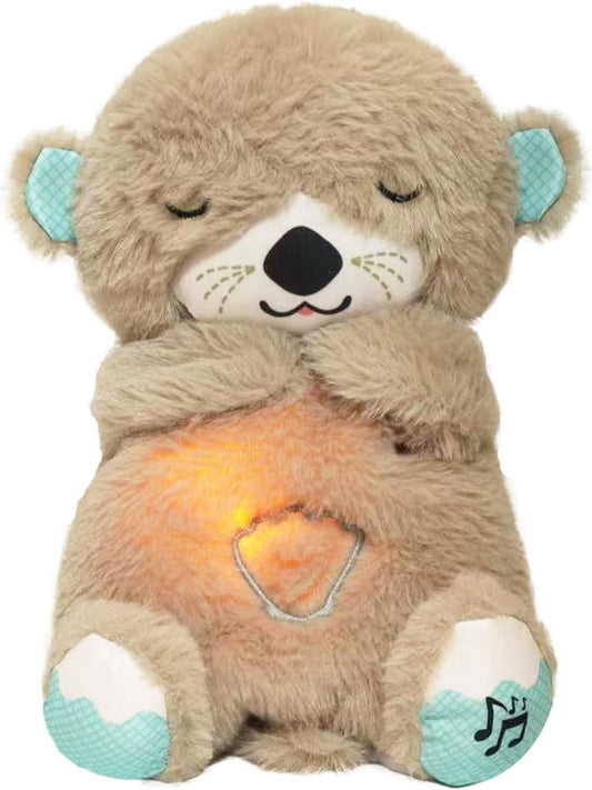 Relaxation Buddy: Breathing Teddy Bear with Soothing Music & Comfort Plus